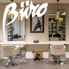 Дизайн интерьер салона красоты премиум класса Buro Beauty парикмахерское оборудование Maletti